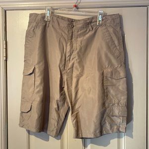 Tan shorts by plugg